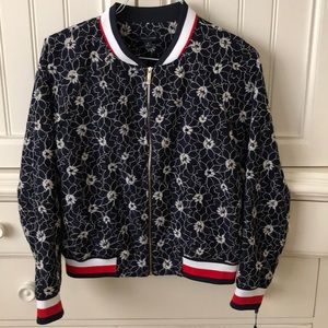 Tommy Hilfiger Lace Bomber Jacket
